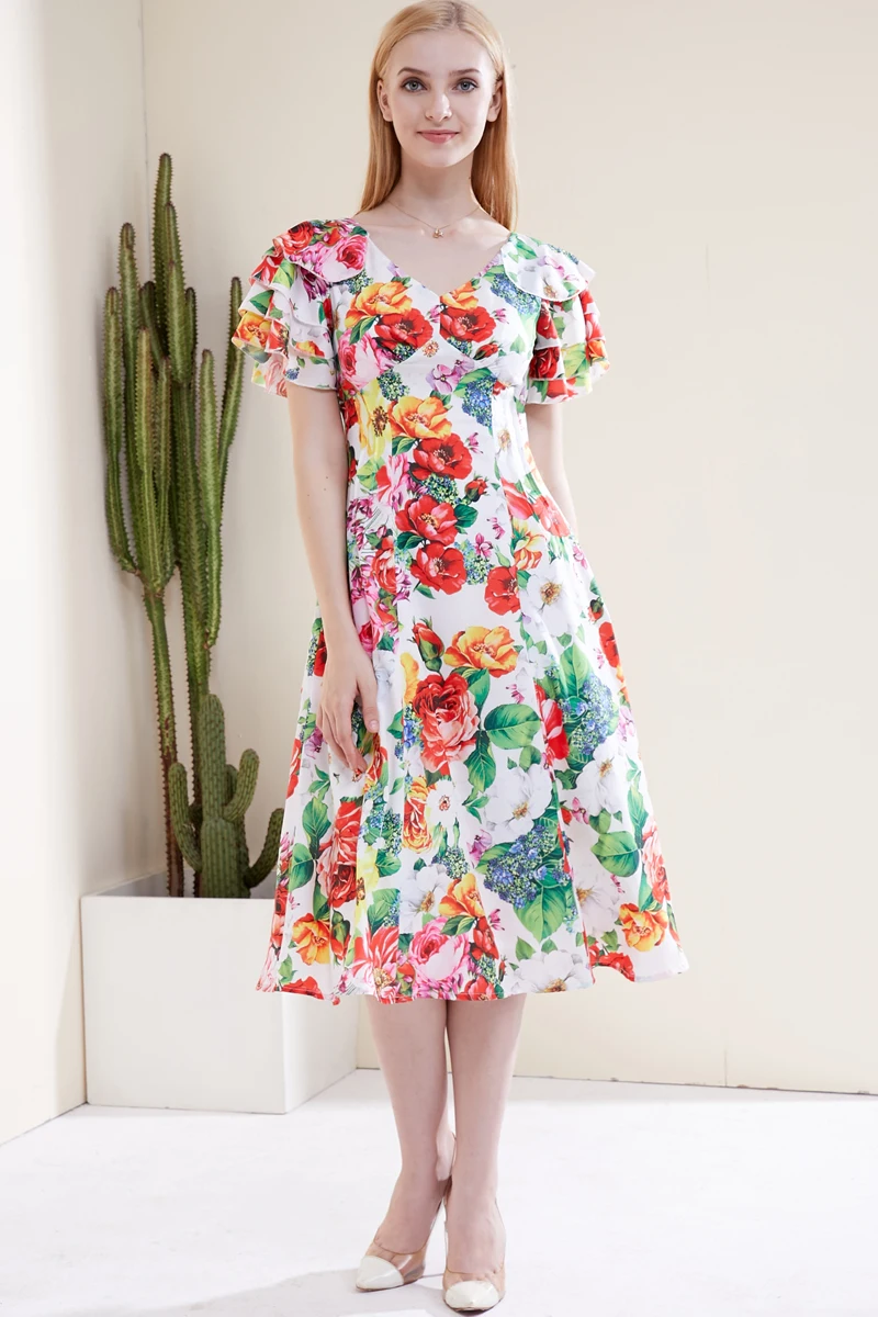 cheap summer midi dresses