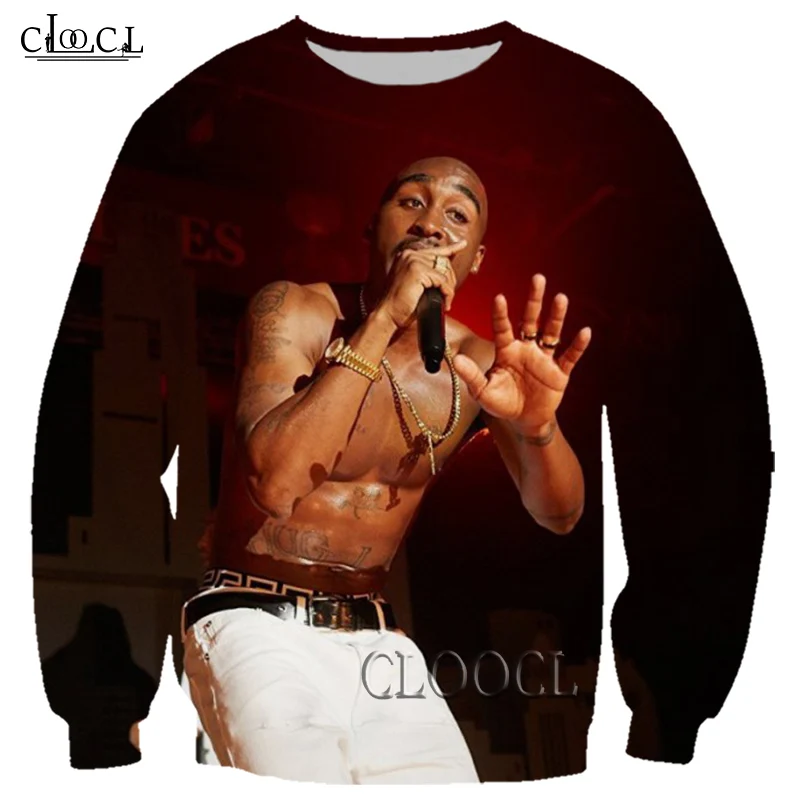 

CLOOCL Rapper Amaru Shakur 2pac Tupac Casual Style Sweatshirt 3D Print Popular Men Women Tracksuit Autumn Jogging Suit Tops