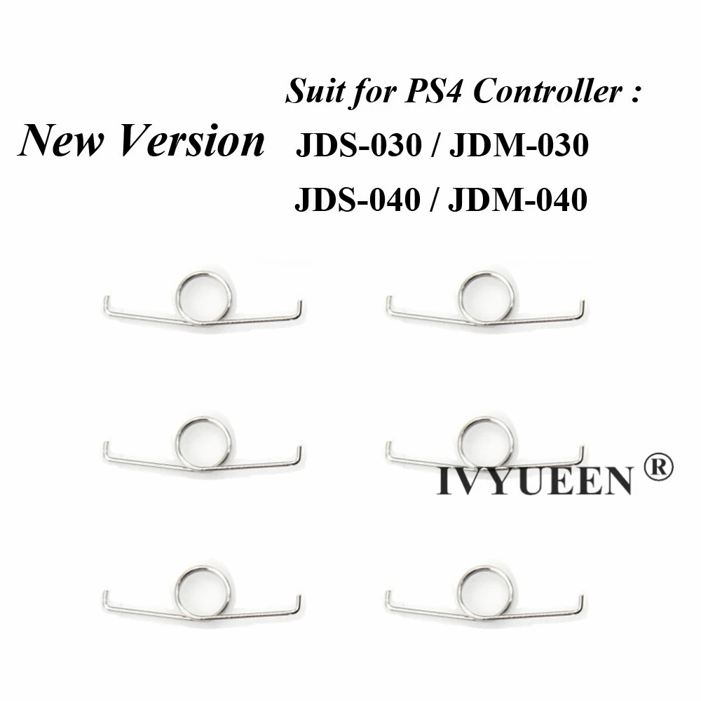 IVYUEEN 10 шт. R2 L2 пусковые кнопки пружины для Playstation Dualshock 4 PS4 DS4 Pro тонкий контроллер Весна JDS 001 011 030 040
