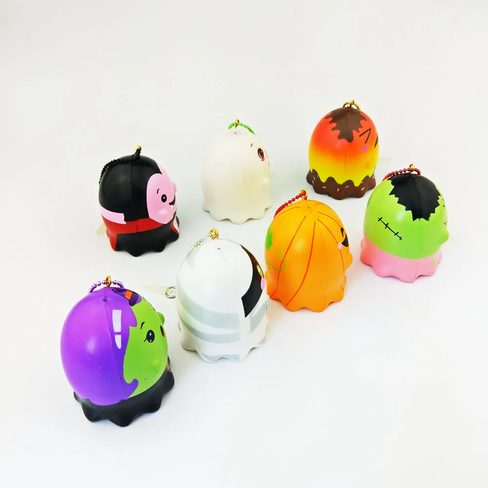 Мягкий магнит для Хэллоуина Imp имеет аромат может медленно сдавливать отскок снимает давление декомпрессии подарок на день Хэллоуина игрушки