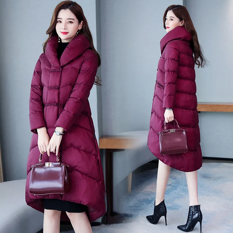 

Casual Warm Cool Versatile by Age Elegant Fashion Loose-Fit Cotton-padded Clothes/Cotton Coat
