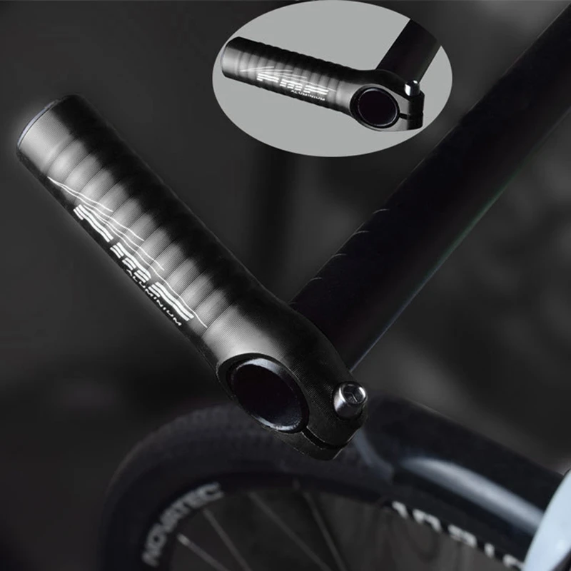 Fmfxtr Road Mountain Bike Handlebar Aluminum Alloy Hollow-Out Anti-Skid Handlebar Ends Bicycle Parts