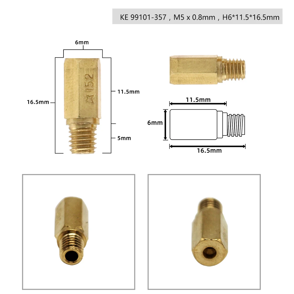 Carburetor Main Jet ZSDTRP 10pcs M5 Thread for BD CRS FCR FCR-MAX PD PE PJ PWK PWM Carbs Injector Nozzle Size 60-215 motorcycle carburetor jets