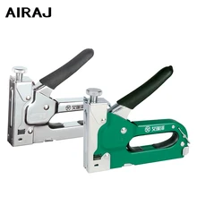 3-way Heavy Duty Hand Nail Gun Stapler Furniture Staples With 1000pcs Nails Include By Free Woodworking Tacker Staples