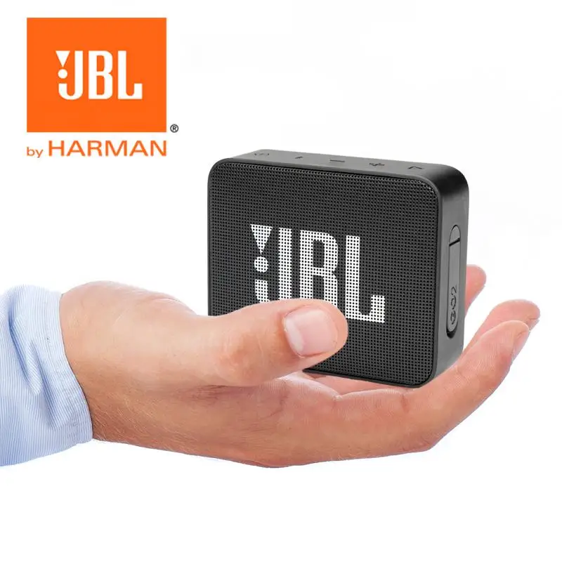 JBL GO 2 Bluetooth Portable Speaker 5 Hours Mic Wireless Boombox Music 3D Surround Outdoor for Computer Smartphone Loudspeaker