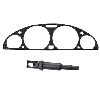 

Carbon Fiber Dashboard Interior Decorative Frame with Ignition Coil Replacement 0221504470 12137594937