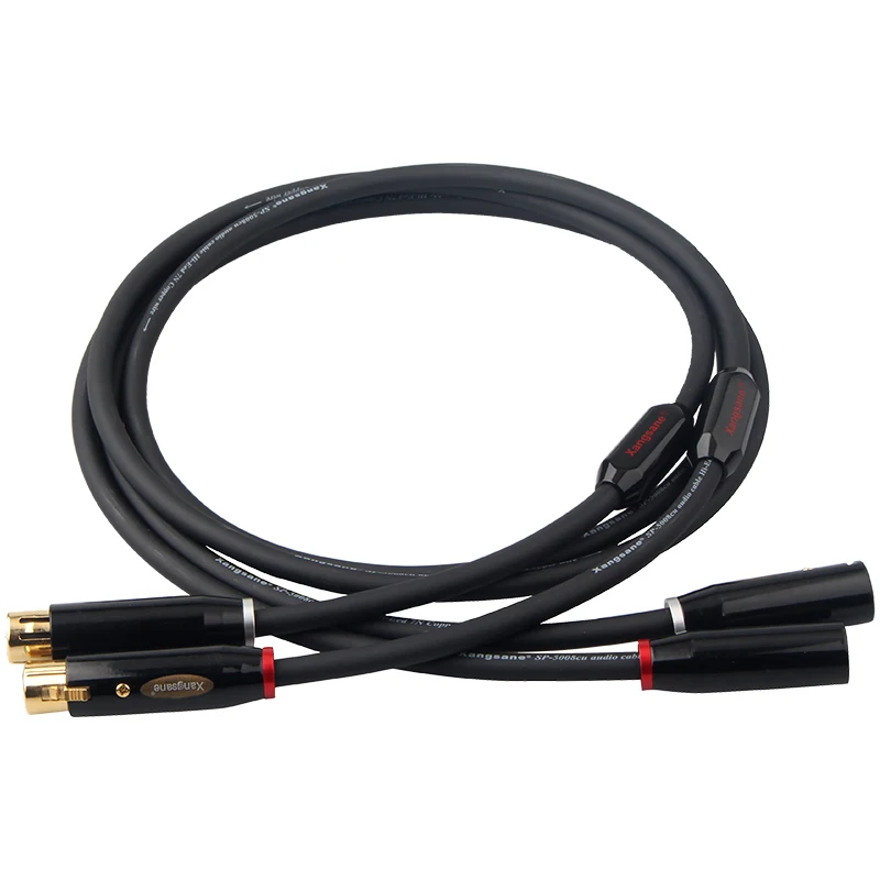 Xangsane SP 5008Cu fever XLR монокристаллическая медь HiFi аудио баланс линия RCA кабель|Кабели