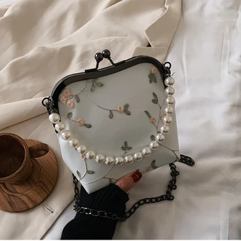 

Pearl Totes Handbag and Purse for Women 2020 Crossbody Bag Trend Jewelry Small Women Bag Clutch Evening Bag Travel Shoulder Bag