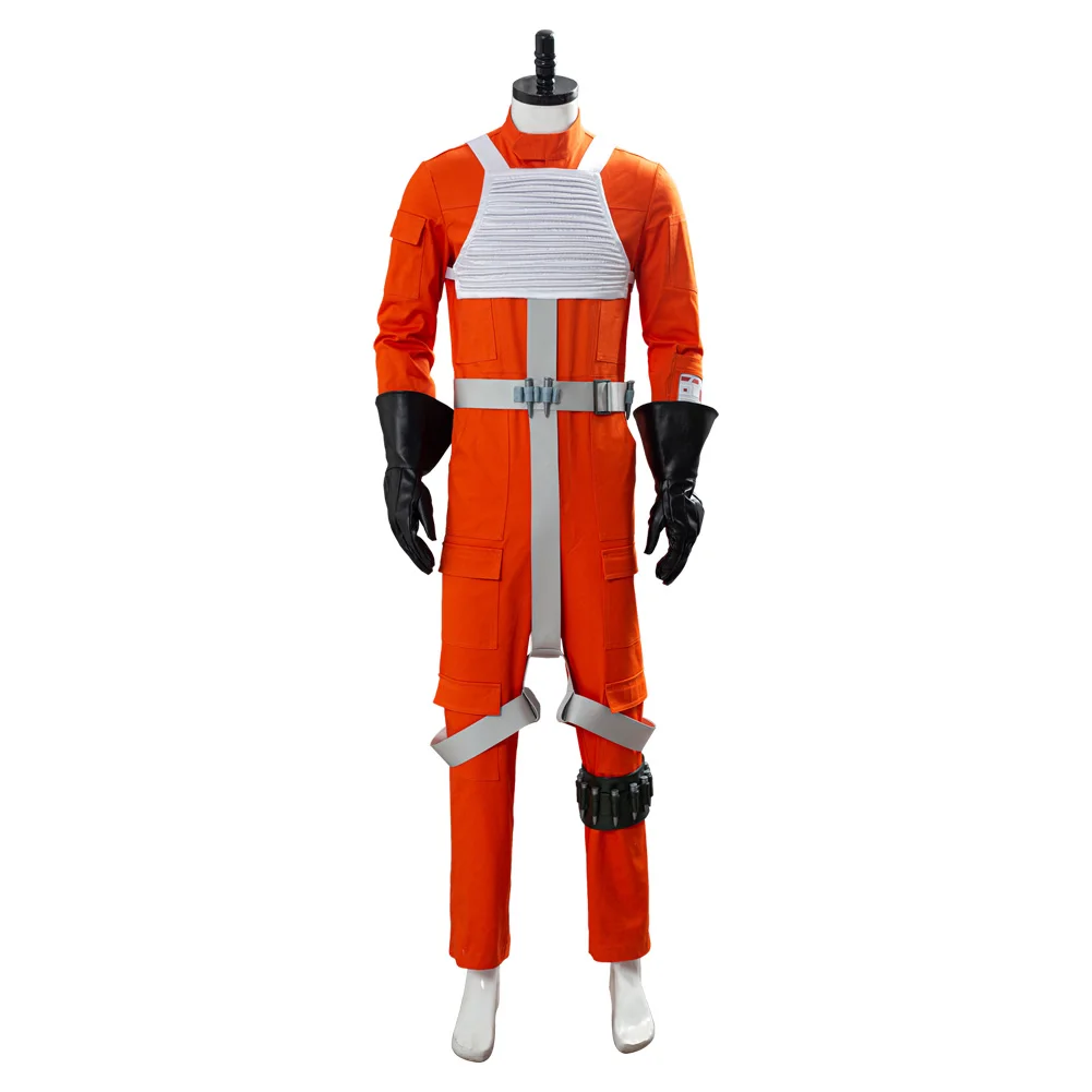 Звездные Косплей войны X WING Rebel комбинезон пилота Костюм Комбинезон для взрослых