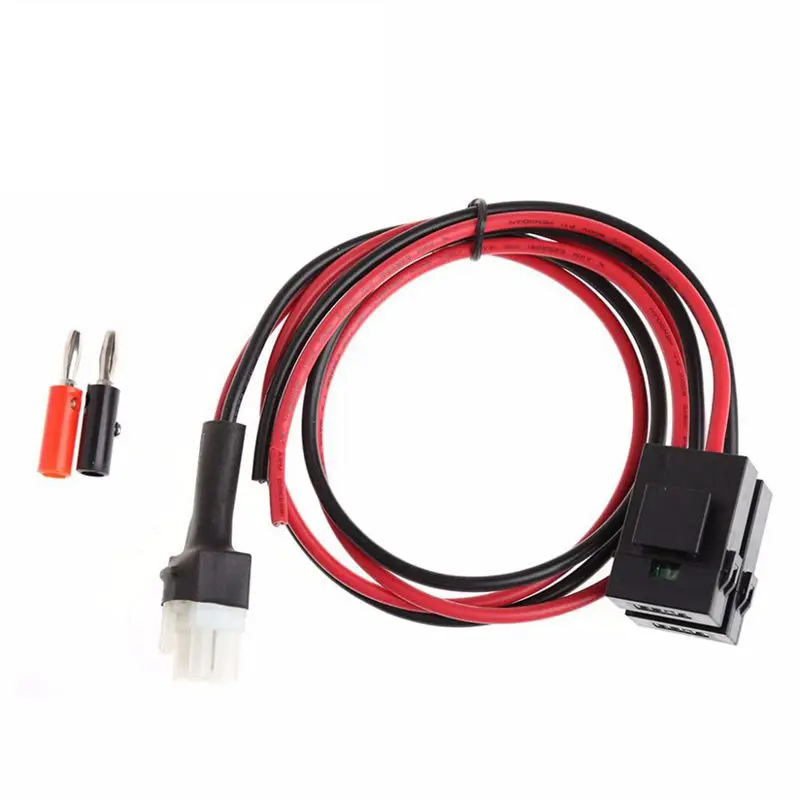 30A 1 м предохранитель 6 PIN коротковолновое Питание Шнур кабель для Yaesu FT 857D