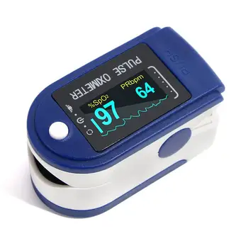 

Portable Finger Oximeter Fingertip Pulsoximeter Medical Equipment With Sleep Monitor Heart Rate Spo2 PR Pulse Oximeter