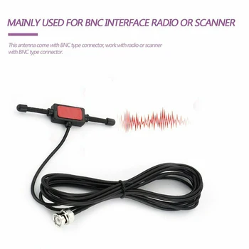 

GSM GPRS Bus Connetcting FM Scanner Cable BNC Antenna Car Vertical Signal Amplifier Practical Glass Mount Network For Motorola