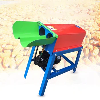 

220V Farm Electric Corn Thresher Sheller Threshing Stripping Machine