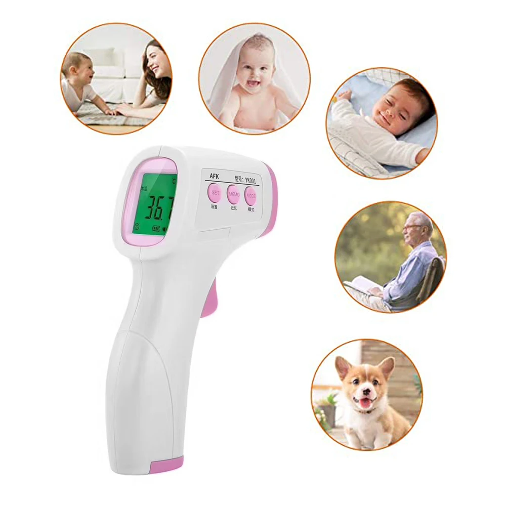 

Infrared Thermometer Forehead Temperature Gun Digital Non-contact Laser Child Baby Adult Fever Measurement Device