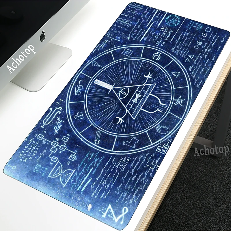 

900x400MM Gravity fall Mousepad Gaming Notbook XXL Mouse Pad Gamer Mat PC Game Computer Desk Padmouse Keyboard Large Play Mats