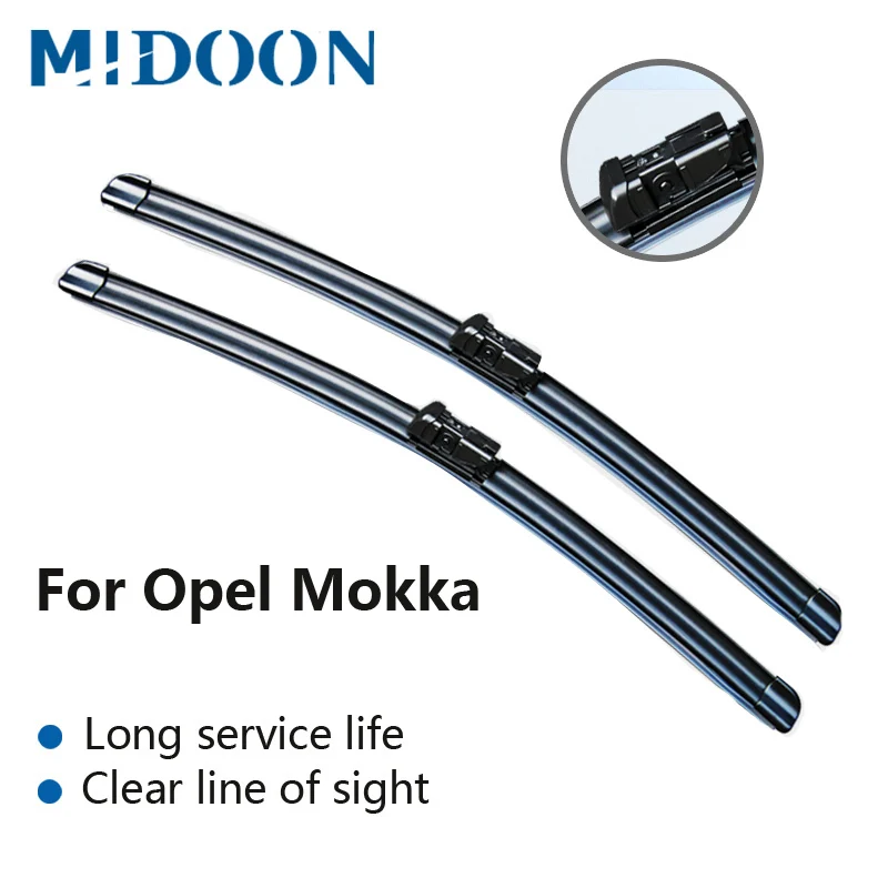 MIDOON стеклоочистителей для Opel/Vauxhall Mokka 26 &quotи 14&quot Fit кнопочные рычаги 2012 2013 2014 2015