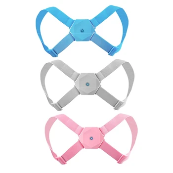 

Adjustable Electric Back Posture Corrector Adult Back Brace Support Belt Shoulder Traine Belt Correction Free Size