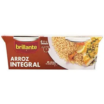 

Brillante - Arroz integral 250 gr - Pack de 8 (Total 2000 grams)