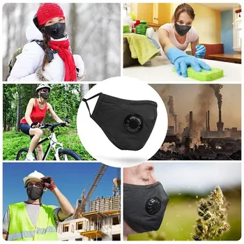

Reusable Dustproof Mask,Dust Mask PM2.5 Windproof Foggy Haze Pollution Respirato Home Accessories Mask Free Shipping