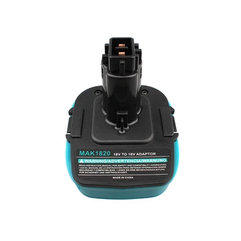 

For makita li-ion battery convert to for dewalt DCA1820 DC9180 DC9096 18V NICad old tool use