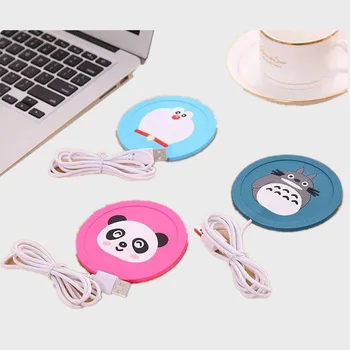 

HOT 5V USB Cute Silicone Heat Warmer Heater Milk Tea Coffee Mug Hot Drinks Beverage Cup Best Gift