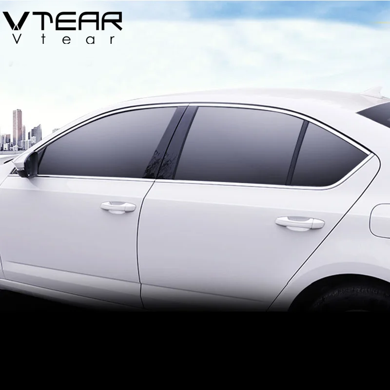 Vtear Car Window Trim Exterior Styling Car-styling Decoration Accessories Parts For Skoda Octavia A7 A8 Mk4 2021 - Styling - AliExpress