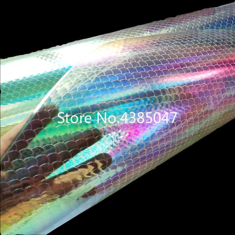 1 Sheet 30*20cm Laser Fish Scales Film Bag Jewelry Accessories Gradient Colorfull Films | Украшения и аксессуары