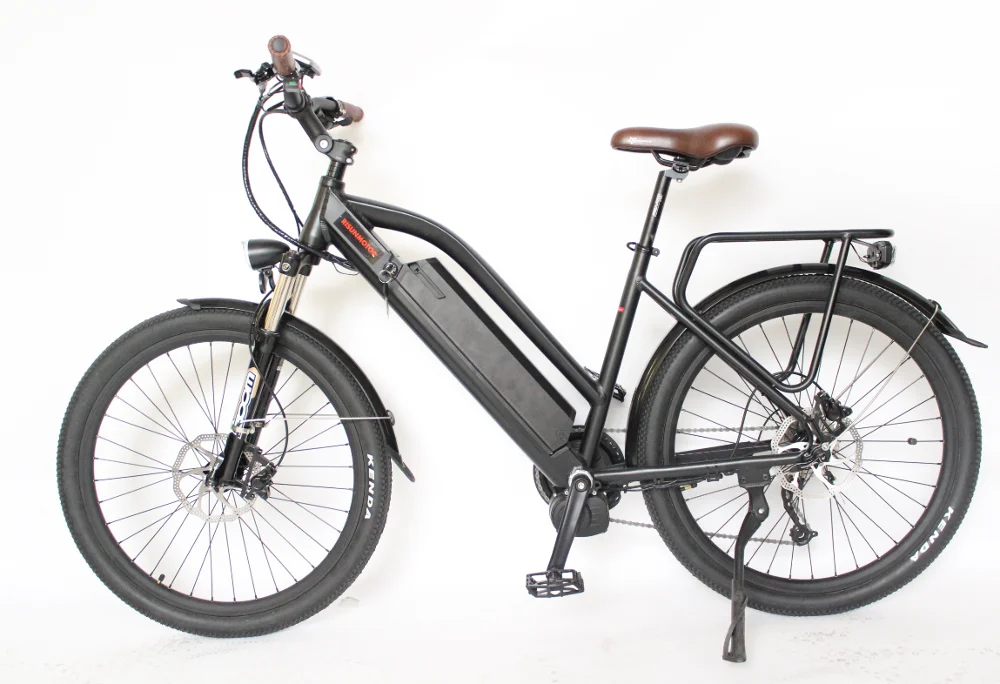 Евро доставка 48V 500W bafang Средний привод мотор MTB Электрический велосипед + Ebike 12.5AH