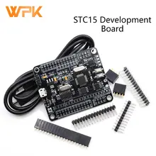 1 pçs stc8a8k64s4a12 placa de desenvolvimento 51 placa sistema mcu placa de desenvolvimento stc15 atualizar placa de aprendizagem concorrência