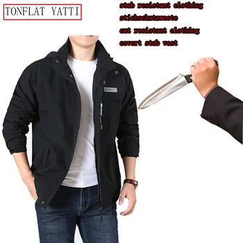 

City Leisure Self-defense Self-defense Men Jaket Anti Cut Fashion Security Hacking Stab Arme De Defence Police Swat Fbi Clothing