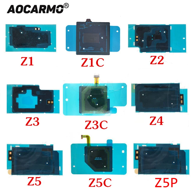 Антенна Aocarmo модуль NFC гибкий кабель с клеем для Sony Xperia Z1 Z2 Z3 Z4 Z5 Z1C Z3C Z5C Z5P двойной