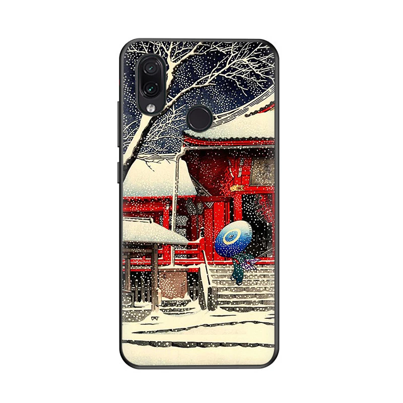 B10 Ukiyo-e японское искусство силиконовый чехол для телефона Xiaomi Redmi 5A 6A 5 Plus 6 Pro 7 GO Note 4X5 6 7 8 Pro - Цвет: B10