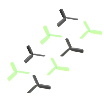 

New Arrival-4 Pairs Upgrade Version 3-Blade CW/CCW Propeller Green/Black for Hubsan X4 H107/H107C/H107L/H107D H108 H108C Quadcop