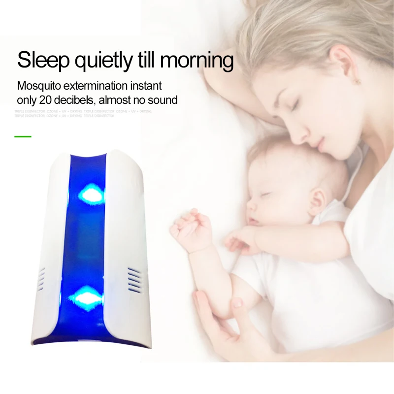 

Ultrasonic Electronic Mosquito Killer Frequency Conversion Repellent Mice Cockroach Mosquitoes Moths Insect Killer Pest Control