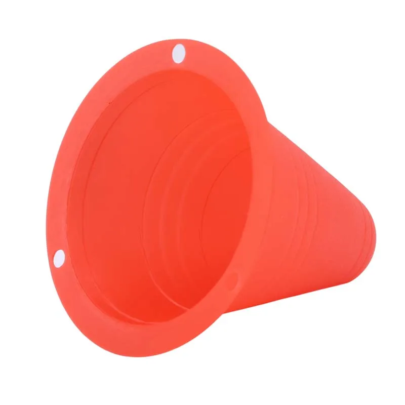 Froadp Lot De 50 Haies D'entraînement Pour Cônes Marqueurs De Football Ensemble De Sport Logo D'entraînement De Cônes De Disque Convient Pour Piste
