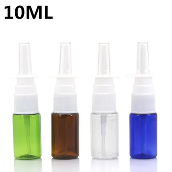 

5Pcs/Lot 5/10/15/20/50/60ML Nasal Spray Bottles Pump Sprayer Mist Nose Cosmetic Storage Container Refillable Bottles hot