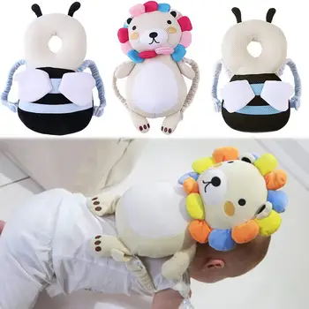 

Baby Anti-fall Head Protection Pad Summer Breathable Baby Shatter-resistant Pillow Headrest Children's Toddler Hat