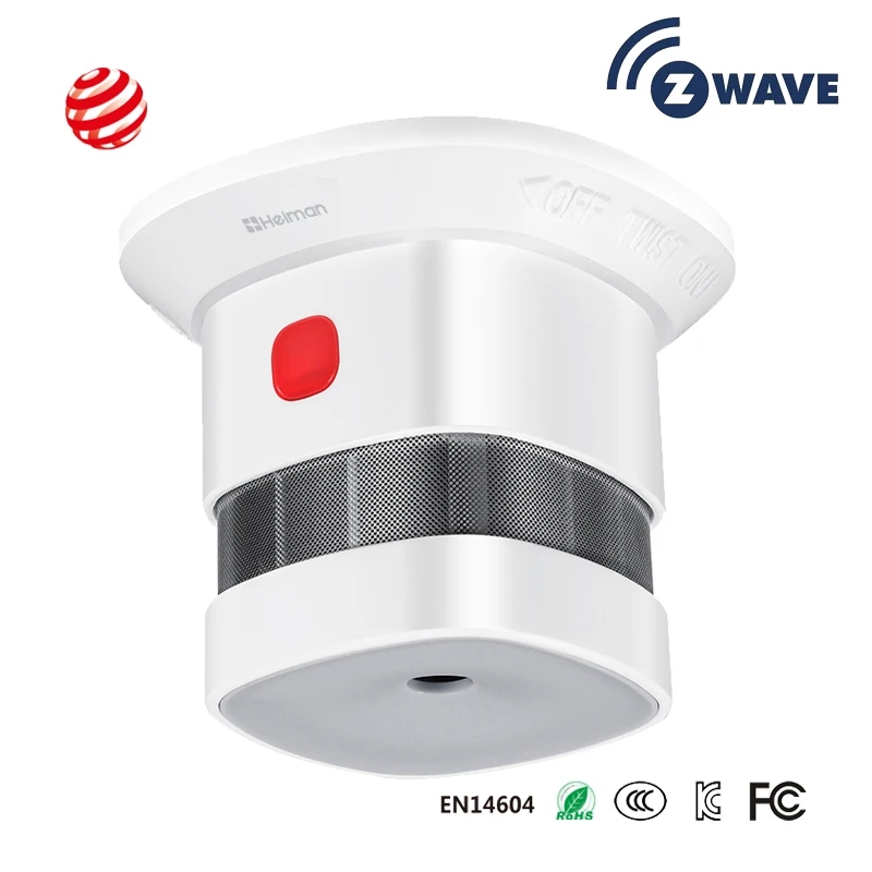 Zwave Smoke Sensor Smart Home Eu Version 868.42mhz Zwave Smoke
