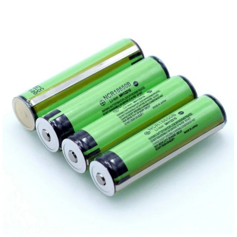 1/2/4 шт. 18650 батарея 3400mah 3,7 v литиевая батарея для panasonic NCR18650B 3400 мА/ч, 3,7 V Аккумуляторный блок карманного электрического+ PCB