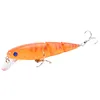 1PCS Jointed Fishing Lure 10.5CM 14G Floating Minnow Plastic Artificial Fishing wobbler Tools 3 Sections Lure ► Photo 3/6