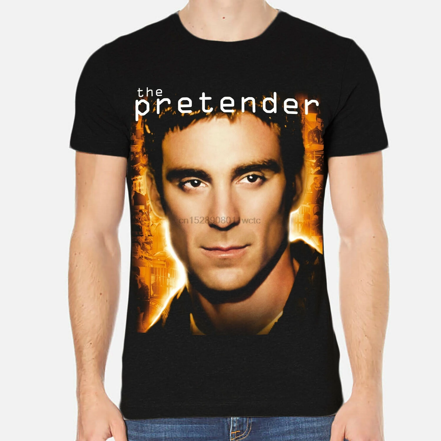

the Pretender Jarod Michael T. Weiss Men T-Shirt Black Clothing 6-A-368