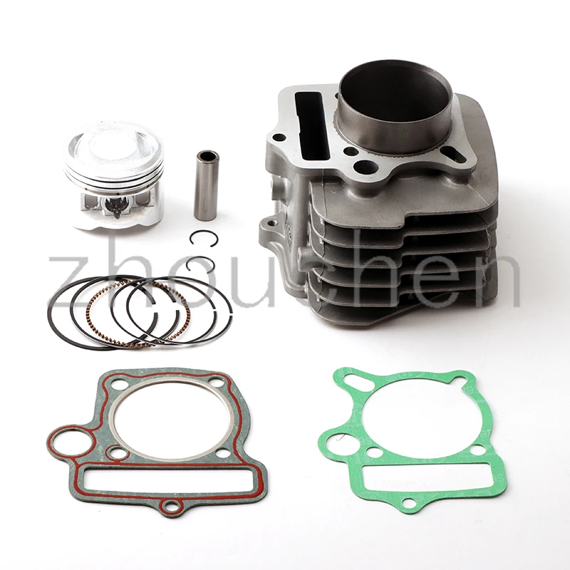 NONROT Kit guarnizioni Anello pistone Corpo Cilindro Moto for 56mm for Foro for YinXiang YX 140 140cc Motore Orizzontale Dirt Pit Bike for Parti ATV