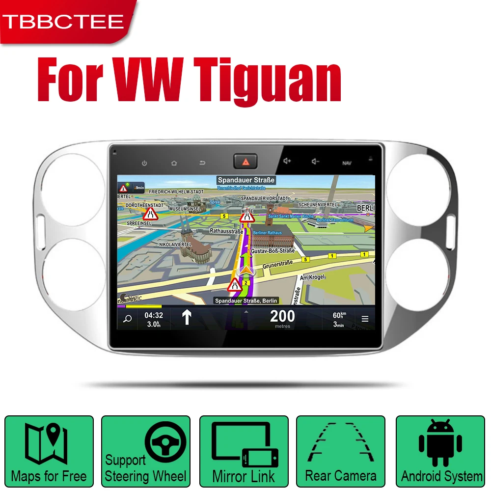 TBBCTEE Android 2 Din Auto Radio For Volkswagen VW Tiguan 2010~2015 Car Multimedia Player GPS Navigation System Radio Stereo TBBCTEE Android 2 Din Auto Radio For Volkswagen VW Tiguan 2010~2015 Car Multimedia Player GPS Navigation System Radio Stereo