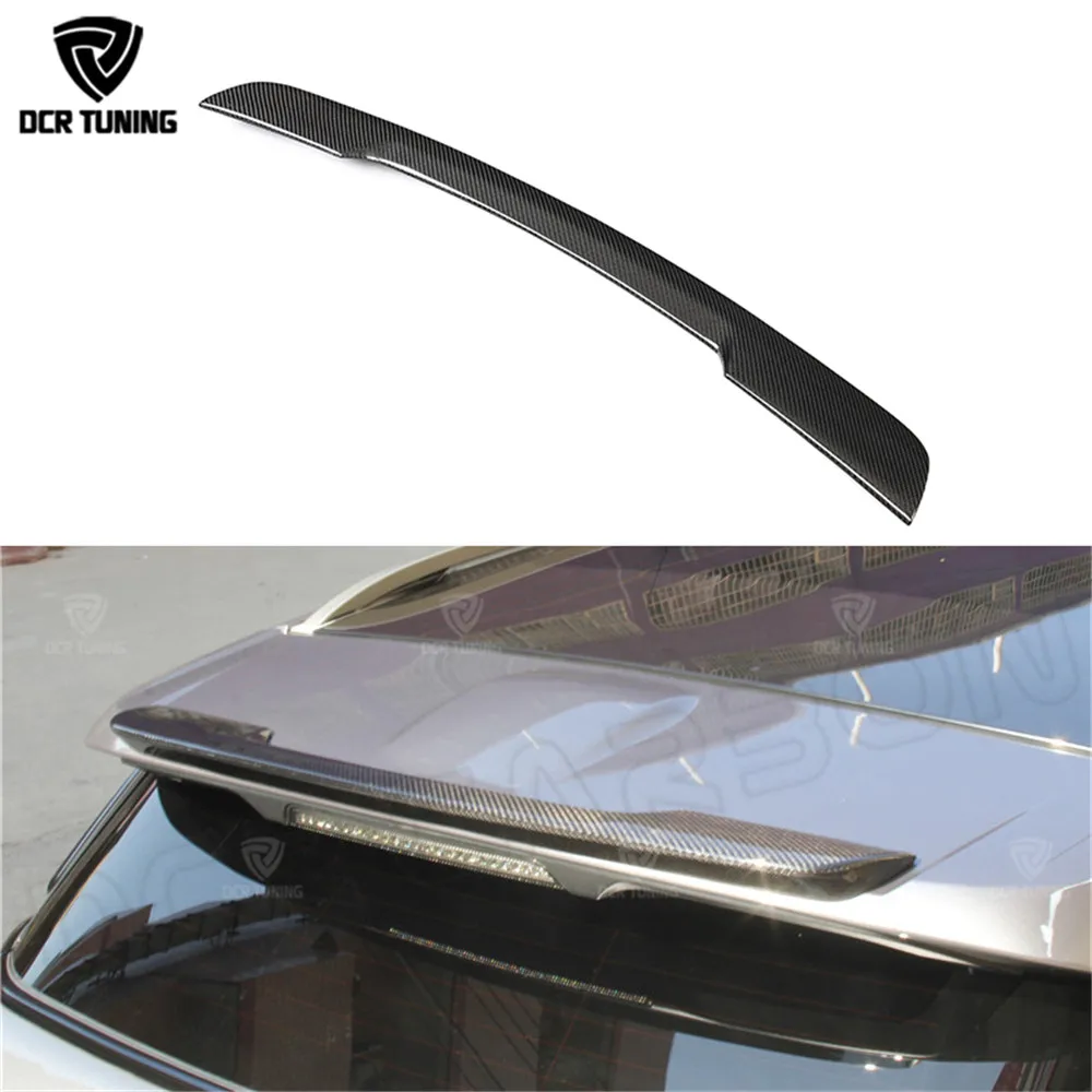 Car Spoiler Carbon Fiber Spoiler Wings Car Styling For Land Rover Range Rover Evoque 2012 2013 2014 2015