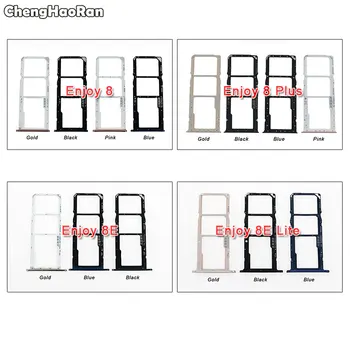 

ChengHaoRan SIM Card Tray Slot Holder Adapter + Micro SD Card Tray for Huawei Enjoy 8 8 Plus 8E Lite