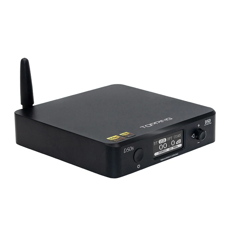 Topping D50S dac аудио усилитель hifi декодер es9038q2m dsd usb amp XMOS XU208 портативные
