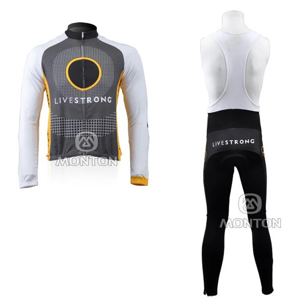 Livestrong, с длинным рукавом, для велоспорта, Джерси, комбинезон, одежда для велоспорта, для гонок, Майо, Ciclismo, Мужские дышащие комплекты одежды для велоспорта