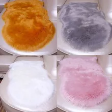 ChzzHare плюшевый коврик для спальни высокого качества гостиная диван лестница искусственная Площадь Ковер сплошной цвет модный плюшевый ковер Горячая