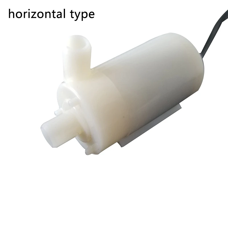 horizontal type Бренд 3/4. 5 в 80-100л/ч низкий уровень шума Бесщеточный Мини Микро погружной амфибия Dc водяной насос моторный инструменты аксессуары - Цвет: horizontal type