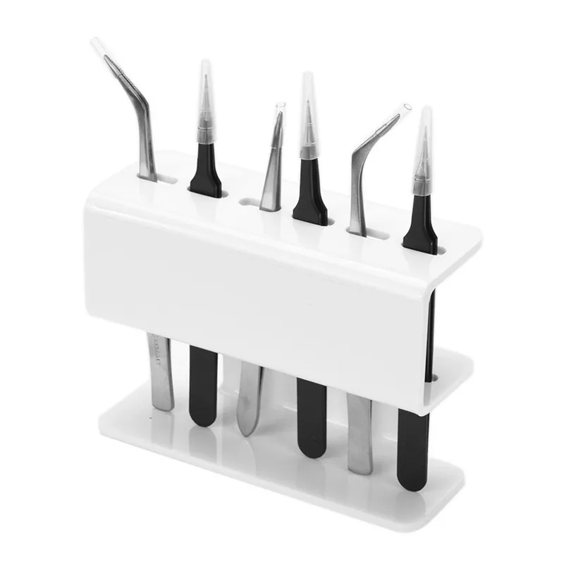 

Quality Acrylic Tweezers Bracket Storage Rack Display Stand for Collecting and Arranging Eyelashes Shelf Holder Tweezer Storage
